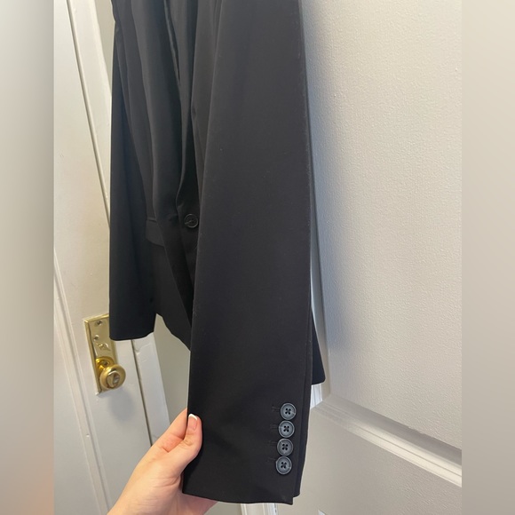 Worthington Black Blazer Size 6 - Picture 3 of 6